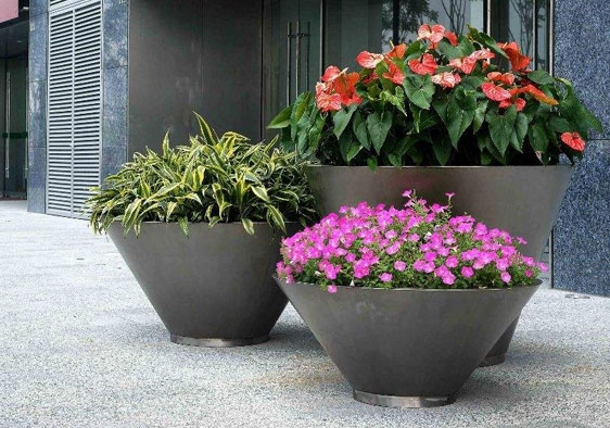 北碚金屬花缽
